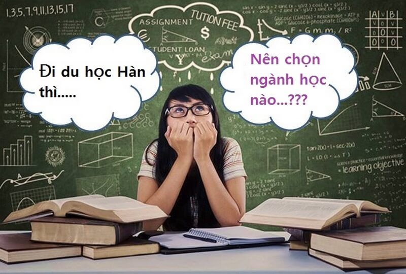 Chọn ngành khi du học Hàn Quốc