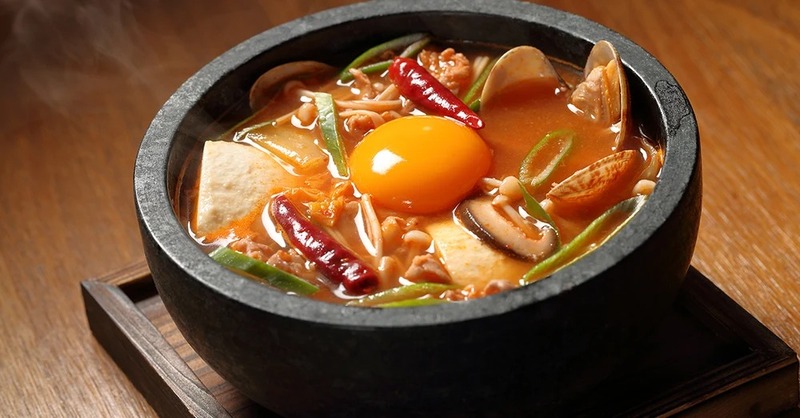 Súp đậu cay - Sundubu Jjigae