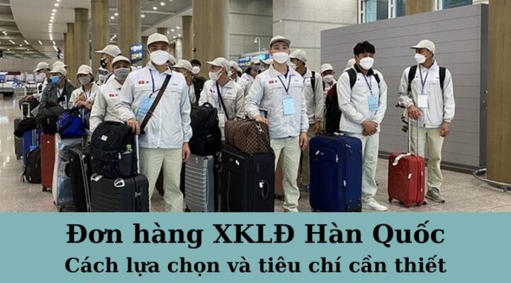 Đơn hàng XKLĐ Hàn Quốc