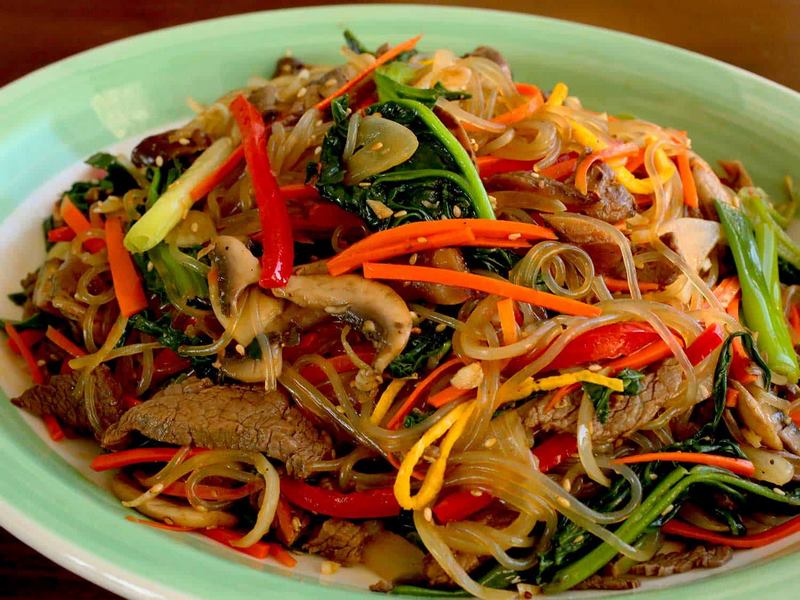 Japchae từng chỉ được phục vụ cho vua chúa