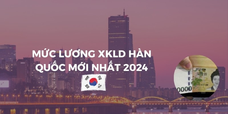 Mức lương xuất khẩu lao động tại Hàn Quốc năm 2024