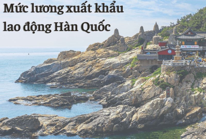 Mức lương XKLĐ Hàn Quốc mới nhất hiện nay