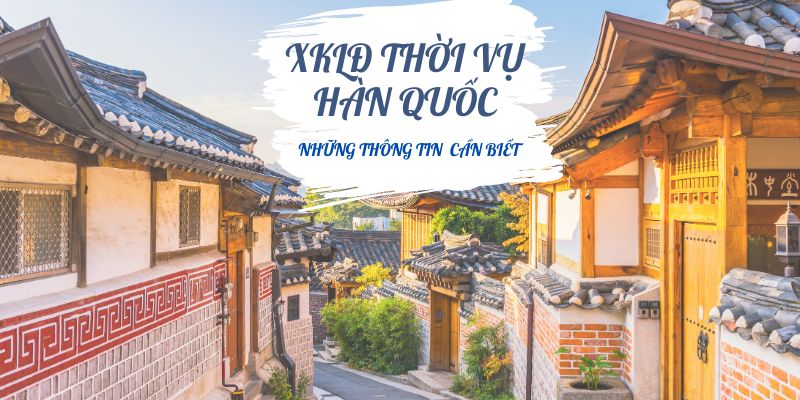 Xuất khẩu lao động thời vụ Hàn Quốc